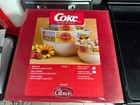 Gibson Coca Cola Good Ol Days 3 Piece Serving Bowl Set L 10 75    M 8 5    S 6 5   
