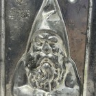 Vintage Mid Century Santa Claus Chocolate Candy Mold Made In Usa   4739