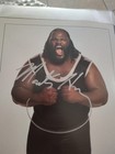 Mark Henry P 1089 Signed Promo Photo Wwe Wwf Hard 2 Find