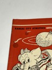 Vintage 1959 Kansas City Athletics Official Scorebook Vs  Boston - Scored