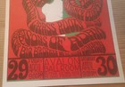 Vintage Janis Joplin Sin Dance Avalonballroom Psychedelic Poster  66 Grass Roots