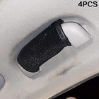 4 Pcs Bling Bling Auto Safety Door Handle Cover  Luster Crystal Car Protective H
