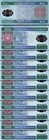 Mauritania 1000 Ouguiya 2014  Unc  20 Pcs Lot  Consecutive  Polymer  P-19