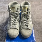 Adidas Pro Model Boys Size 5y Turquoise white Athletic Basketball Sneakers