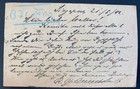 1902 Singapore Straits Settlements Ps Postcard Cover To London England