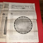 Vintage 1913 Needlecraft Newspaper Magazine Original Rare Antique Print Paper  5