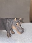 Schleich Hippo D-73527 Hippopotamus Mouth Closed Figure
