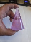 1785ct 357g Yttrium Aluminum Garnet Nd Yag Czochralski Boule Top Facet Rough  