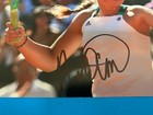 Jelena Ostapenko French Open Champions Tennis 8x10 Photo Signed Auto