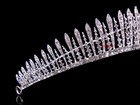 4cm Tall Crystal Wedding Bridesmaid Prom Queen Princess Tiara Crown For Women