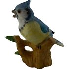 Bluejay On Branch 2 5 Inch Vintage Ceramic Figurine