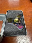Tri Fidget Hand Spinner Rainbow Finger Gyro Toy Focus Adhd Autism Metal