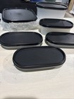Lot Of 6 Tupperware Containers  5 C  2 C  1 1 L     3  200 Ml clear And Black