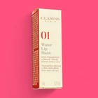 Clarins Water Lip Stain 01 Rose Water Hydrating Liquid Non-transfer Longwear