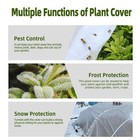 Cjgq 10x50ft Plant Covers Freeze Protection- Frost Cloth Blanket Floating Row   
