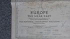 National Geographic Map Europe The Near East 1943