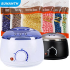 Depilatory Hair Removal Machine - Wax Melter Epilator Kit With Paraffin Heater W