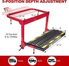 Tire Step For Truck Upgraded  Suv  Rv Adjustable Folding Heavy Duty Wheel Step