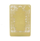 Feng Shui Luk Golden Talisman Card
