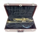Holton By Leblanc T602 Usa Trumpet W  Vincent Bach 7c Mouthpeice   Hard Case