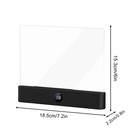 Book Lamp 3 Colors Rechargeable With Timer Led Panel Night Lights For Readers 