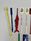 Lot Of 15 Restaurant travel- Bahamas  Islands Swizzle Sticks Drink Stirrers Sm1