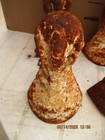 Antique Vintage Matching Set Of 4 Cast Iron Claw Feet  Bath Tub Claw Foot  7