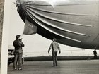 Us Navy Blimp Zeppelin K-class Airship Squadron Four Official Usn Photo 1951 Zp4