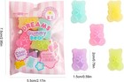 5 Cute Erasers For Kids - Colorful Gummy Bear Cabochons   Erasers Animals   I   