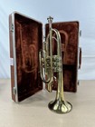 Vintage Olds Ambassador Cornet   Olds No 3 Mouthpiece Tested   Works