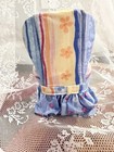 Vintage Dritz Chair Shape Floral Fabric Collectible Novelty Sewing Pin Cushion