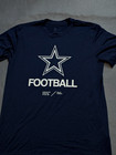 Nike Dallas Cowboys Football Dri-fit Shirt Mens M Navy
