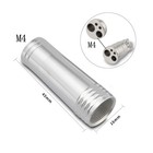 Dental Handpiece 4 Hole Metal Connector And Nut Coupler Dci  120t Type