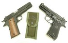 5 Pouches  Us Army 9mm   45 Magazine Ammo Pouch W 2 Alice Clips  Od Green  New  
