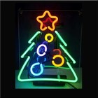 Christmas Tree Xmas Acrylic 20 x16  Neon Sign Bar Light Lamp Gift Party Wall Pub