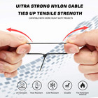 100pcs Cable Ties 4  14  Heavy Duty Nylon Wrap Wire Zip Ties Lot Uv Resistant