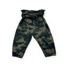 Infant Baby Girls Camo Romper 3 Pc Pant Set