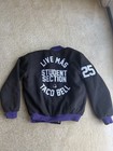 Taco Bell Live Mas Student Section  lmss  Varsity Jacket Adult Large Black -rare