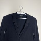 Charter Club Women s Black 100  Cashmere 2 Button Blazer Jacket Academia Sz M