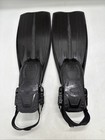 Cressi Pro Light Open Heel Scuba Dive Fins - Black  Size  Medium large