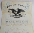 Antique Document Lot Usa Mass District Court 1897   1890 Denmark