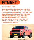 Slip On Rocker Panels Compatible With 1999-2007 Chevy Silverado Gmc Sierra Crew 