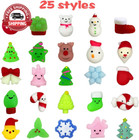100 Pcs Mochi Squishy Toys  Stress Relief Pack For Kids