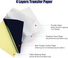 Tattoo Transfer Paper  50 Sheets Tattoo Stencil Paper  Stencil Paper For Tatt 