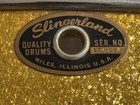 Slingerland 20 X 14 Bass Drum Gold Sparkle Very Nice Condition Drums Drumset