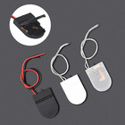 5pcs Button Battery Holder Coin Cell Battery Holder With Switch Cr2032 1 X 3v Ba