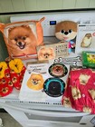 Pomeranian Lovers Lot All New Hand Towel Slippers Pants Magnets Plush Book Dvd  