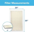 20x25x1 Ac Furnace Air Filter  Merv 5  Mpr 300  Capture Unwanted Particles