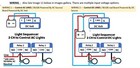 2 Way Light Controller Sequencer  Ac   Dc  Powered Lights Create Your Pattern