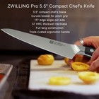 Zwilling Pro 5 5  Compact Chef s Knife